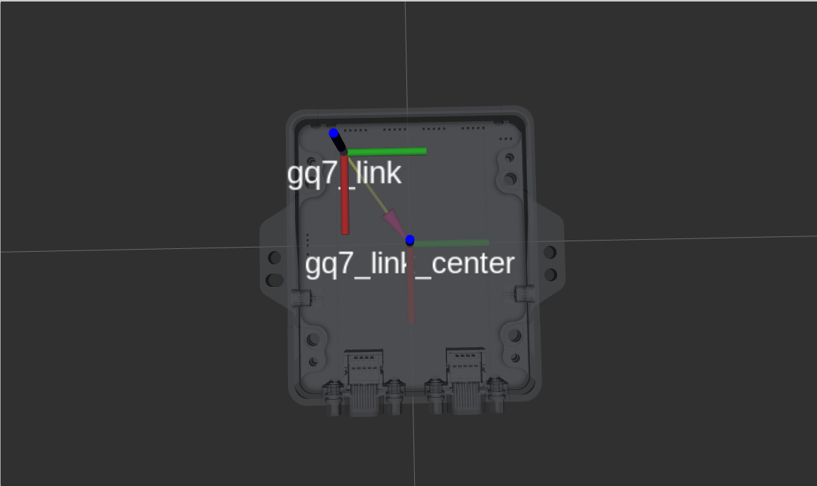 GQ7 with sensor origin